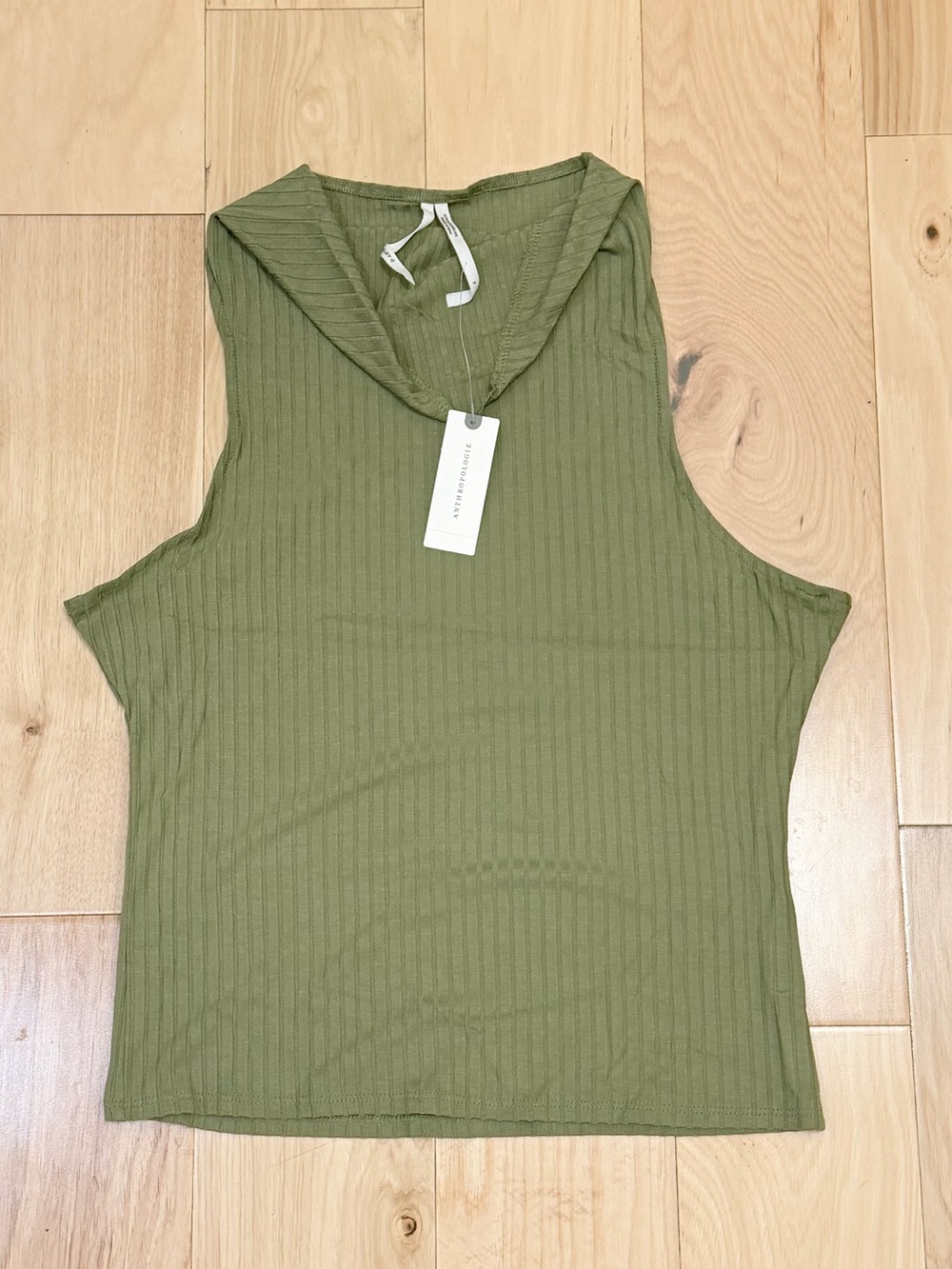 NWT Anthropologie Women’s Halter Cowl-Neck Tank Top - Picture 4 of 6
